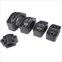 DUWAI K160-230 Serre-câble en nylon PA en forme de C pour appareillage électrique, support de conduit durable, fabriqué en Chine