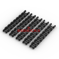 Pièce de construction BEBRICKS série 3711, chaîne technique, pour voitures RC et modèles de chars, jouet pour créateurs MOC
