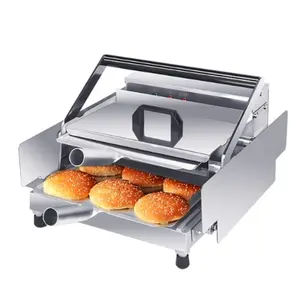 Non-stick Cooking Surface Machinery hamburger machine for sale