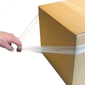 Film estensibile PE 1200 x 100 mm trasparente in scatola dispenser,Film estensibile PE 1200 x 100 mm trasparente in scatola disp - Product Image 3