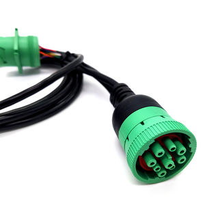 9Pin J1939 Typ 2 Stecker an J1939 Typ2 Buchse und Molex Kabel EOBR Installieren Sie das Kabel - Product Image 4