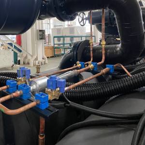 Système de refroidisseur d'eau industriel refroidi à l'eau équipement de refroidisseur de vis pour système de CVC avec Ce CCC <span class=keywords><strong>CRAA</strong></span> - Product Image 5