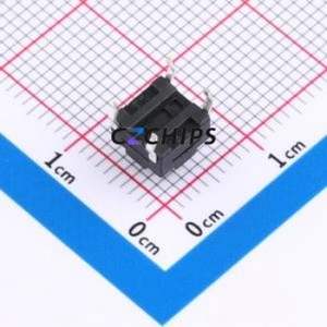 UK-B02123-G6.0-160 Tactile Switch DIP-4P,6.2x6.2mm Switch 1.6N 6.15mm 6.15mm 6mm - Product Image 2