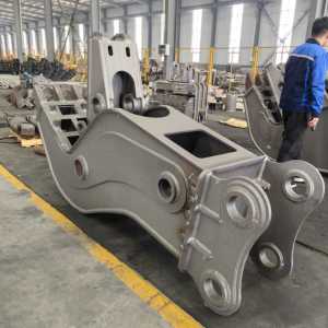 Pince à découper les barres d'acier Bibo Blunt, moteur hydraulique, haute efficacité de démolition pour le brisage des poutres et colonnes en béton pour 2 - Product Image 1