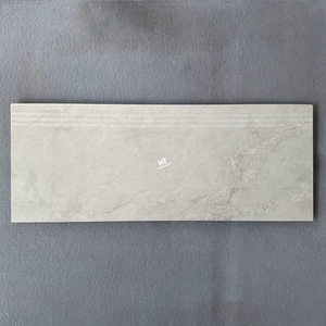 Azulejos de Porcelana Antideslizantes para <span class=keywords><strong>Escaleras</strong></span>, Estilo Contemporáneo, para Interiores, de 470x1200 mm, Color Gris, para <span class=keywords><strong>Escaleras</strong></span> de Villas, Económicos - Product Image 6
