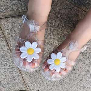 Nouvelles Chaussures Décontractées Mignonnes pour Filles 2026 - Modèle Petite Fleur de Chrysanthème avec <span class=keywords><strong>Bandeau</strong></span> Princesse en Gelée - Product Image 2