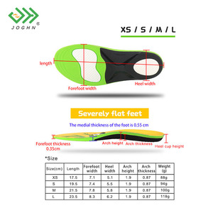 Joghn Kid đế trẻ em dụng cụ chỉnh hình đi bộ phù hợp chỉnh hình bên trong đế đế cho bàn chân Heavy Duty Arch Hỗ trợ dụng cụ chỉnh hình đế - Product Image 4