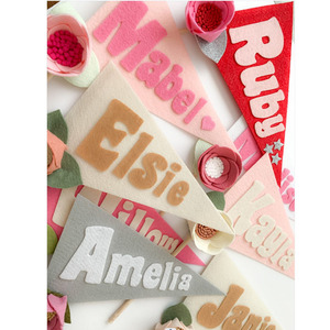 Las ventas directas de fábrica aceptan la bandera de fieltro del logotipo del tamaño personalizado - Product Image 2