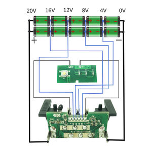 Benutzer definierte 18v 20 v1.5ah 2.0ah 3.0ah 4.0ah 5ah 6.0ah 9.0ah 12ah Elektro werkzeug Batterie für Ersatz Akku-Bohrer Bateria - Product Image 3