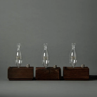 Diffuseur d'huiles essentielles rechargeable, diffuseur d'arômes, humidificateur d'air, diffuseur d'aromathérapie électrique en bois, best-seller d'usine