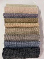 Großhandel Stofflieferant Hahnentritt-Polyester-Nylon Gestrickter Jacquard Kunstfell Haariger Winterstoff für Kleidung H1801