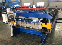 Machine à fabriquer des tôles en acier galvanisé, machine à former à froid des tôles trapézoïdales ondulées à double couche pour panneaux de toiture
