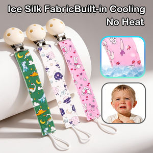 Clips para Chupetes al por Mayor, Libres de BPA, Clip para Pezones, Cordón de Nailon, Juguete de Dentición para Bebés - Product Image 2