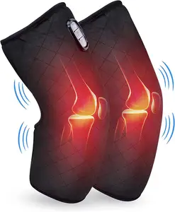 加热膝盖按摩器包裹腿垫按摩取暖器加热膝盖支架缓解疼痛