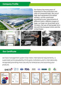 מותאם אישית הדפסה לחיות מחמד עם רוכסן מנעול לעמוד בכיס ידית ידית לחות הוכחה לחות הוכחה ברורה מזון צפור מזון קר עבור מזון לחיות מחמד - Product Image 6