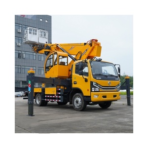 Dongfeng Flying Jib 36m High Altitude Work Truck <strong>Manlift</strong> Aerial Telescopic <strong>Boom</strong> <strong>Lift</strong> Bucket Truck Automatic Diesel Transmission - Product Image 1