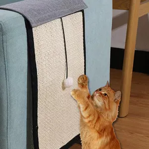Famicheer Cat Scratch Mat Sofa Shield Cat Scratch Pad Proof Tapijten Met Bal