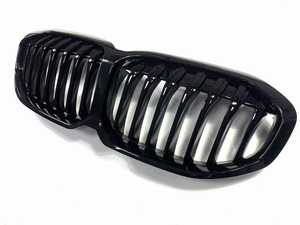 Grille avant pour <span class=keywords><strong>BMW</strong></span> série 1 F40 modifié simple ligne double ligne noir brillant filet chinois tricolore - Product Image 5