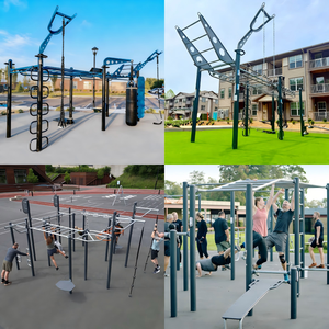 Estación de Ejercicio Multifuncional para Jóvenes, Equipo de Gimnasio Público, Equipo de Gimnasio para Parques, Equipo de Gimnasio para Exteriores - Product Image 4