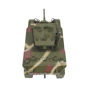 COOLBANK Modèle de <span class=keywords><strong>char</strong></span> léger Stuart M5A1 de l'armée américaine de la Seconde Guerre mondiale à l'échelle <span class=keywords><strong>1</strong></span>/16 avec canon en métal, modèle de <span class=keywords><strong>char</strong></span> RC pour le bricolage, les loisirs et les cadeaux, superbes jouets militaires M - Product Image 5