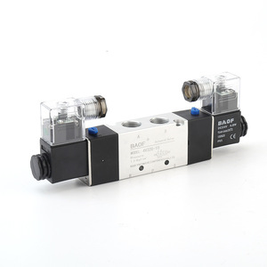 วาล์วโซลินอยด์ Baof รุ่น 4V320-10 DC24V 4.8W วาล์วควบคุมลมแบบนิวแมติก สองตำแหน่ง ห้าทาง - Product Image 4
