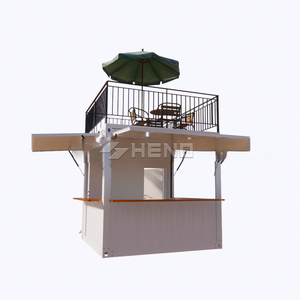 Bar à café mobile personnalisé, disponible en trois versions pour les cafés à fenêtres, avec conteneurs mobiles de <span class=keywords><strong>10</strong></span> et 20 pieds - Product Image 5