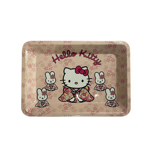 Plateau à rouler en étain rose pour filles Hello Kitty Kirby - Product Image 1