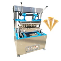 Machine à glace électrique industrielle, pour faire des cônes, des gaufres, appareil pour faire des glaces et des biscuits