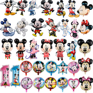 18 pollici Helium Mickey Mouse <span class=keywords><strong>Minnie</strong></span> Head Cartoon Foil Balloon decorazione per feste <span class=keywords><strong>di</strong></span> compleanno giocattoli gonfiabili per bambini palle da doccia - Product Image 2