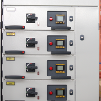 Centro de Energía Metálico MNS de Alta Calidad con Construcción de Acero, Bloqueo Híbrido IP54 para Redes Eléctricas Hospitalarias, Configuración Flexible