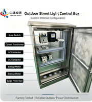 Boîte de jonction étanche IP55 en acier inoxydable 201 304, armoire électrique extérieure en option