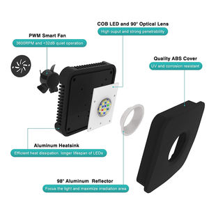 <span class=keywords><strong>Lominie</strong></span> pixie 30ถังน้ำจืด30W แบบเต็มสเปกตรัมตั้งโปรแกรมได้ไฟตู้ปลา <span class=keywords><strong>LED</strong></span> พร้อมรีโมทควบคุม - Product Image 2