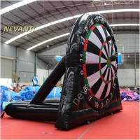 Jeu de fléchettes gonflables géantes Carnival pour enfants et adultes, idéal pour les événements et la location de matériel de fête