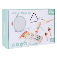 New Wooden Auditory Development Percussion Instrument Children's Vocal Enlightenment Educational Music Toys Set for Kids