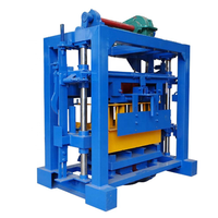 Machine à fabriquer des blocs QTJ4-40, machine à fabriquer des blocs creux en béton, des pavés et des briques en ciment, prix