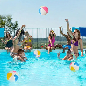 Pelota <span class=keywords><strong>de</strong></span> Playa Inflable <span class=keywords><strong>de</strong></span> <span class=keywords><strong>Plástico</strong></span> <span class=keywords><strong>Transparente</strong></span> con Lentejuelas Coloridas <span class=keywords><strong>para</strong></span> Niños, Juguete Acuático <span class=keywords><strong>para</strong></span> Exteriores - Product Image 4