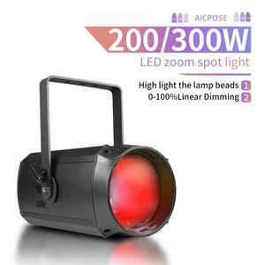 AICPOSE - Foco LED con Zoom para Fotografía, 200 W, 300 W, DMX RGBW, Foco Fresnel COB - Product Image 3