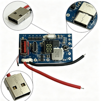 Module PCBA de batterie externe DIY PD20W à charge rapide bidirectionnelle avec carte de protection de batterie LED pour l'assemblage de batteries externes