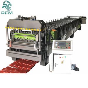 Maschine zur Herstellung von Dachziegeln aus glasierten Ziegeln Maschine zur Herstellung von Metall ziegeln mit 3D-Effekt - Product Image 1