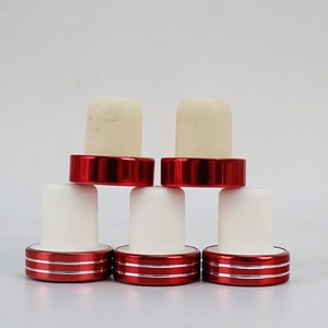 <span class=keywords><strong>Bouchon</strong></span> en liège synthétique en forme de T 20mm en métal pour bouteilles de <span class=keywords><strong>vin</strong></span> whisky rhum vodka - Product Image 4