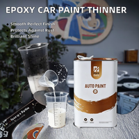 Résine acrylique 2K écologique, revêtement liquide, vernis pour voiture, laque de rénovation en spray / couche transparente de rénovation automobile