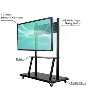 Papan pintar layar sentuh lcd monitor lcd layar sentuh resolusi tinggi 82 85 inci dengan harga murah