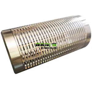 Écran de puits d'eau AISI 304L 8 5/8in/écran enveloppé de fil de cale avec connexion STC