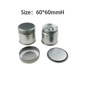 Latas de té en polvo Matcha <span class=keywords><strong>con</strong></span> cilindro pequeño de grado alimenticio, hojalata metálica hermética soldada, sello de lengüeta fácil de pelar y tirar para uso empacado - Product Image 5