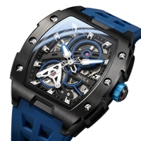 Montre mécanique automatique pour homme ONOLA, nouvelle collection hiver 2026, design ajouré, vente en gros fabricant