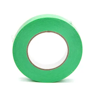 Green PE Duct Stucco Tape Plastering Protective Masking Tape For Construction And Windows