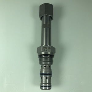 Vanne solénoïde Sv10 38, vanne de réversibilité pour machines de construction, placage en acier au carbone - Product Image 3