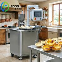 Machine à gaufres professionnelle, machine à tartelettes aux œufs, conteneur en aluminium pour pâtisserie, tartelettes aux œufs