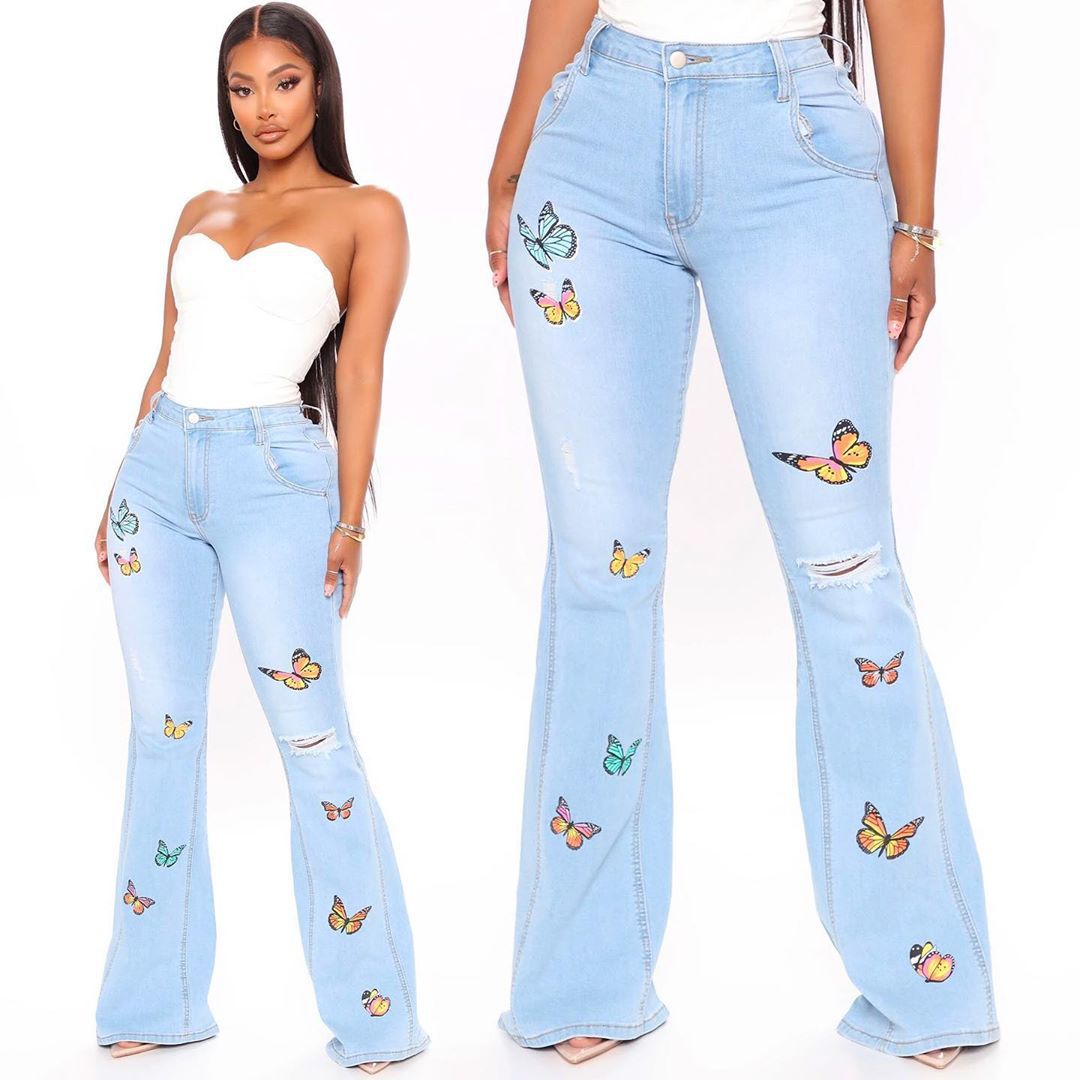DE MUJERES| Pantalones acampanados, la moda retro que regresó en 2021