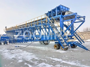 30-60m uzunluğunda kömür madenciliği taşınabilir geri çekilmiş istifleyici bantlı konveyör - Product Image 3